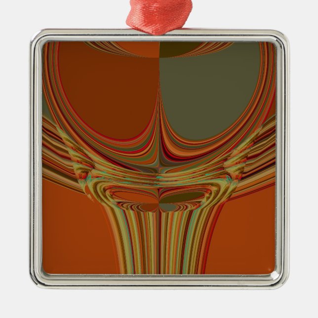  traditionell Contemporary av jorden Julgransprydnad Metall (Framsidan)