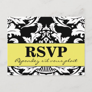 Traditionell Damask vykort