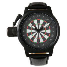 Traditionell design för Dartboard-sport Armbandsur