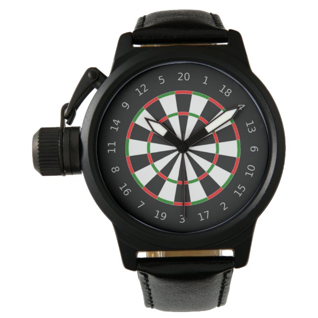 Traditionell design för Dartboard-sport Armbandsur (Framsida)