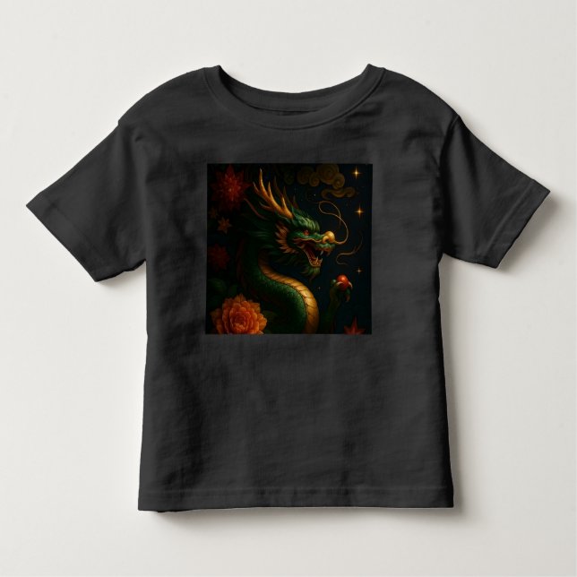 Traditionell drakkonst i China T Shirt (Framsida)