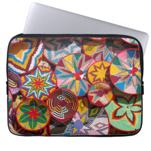 Traditionell etiopisk Basket Laptop Fodral