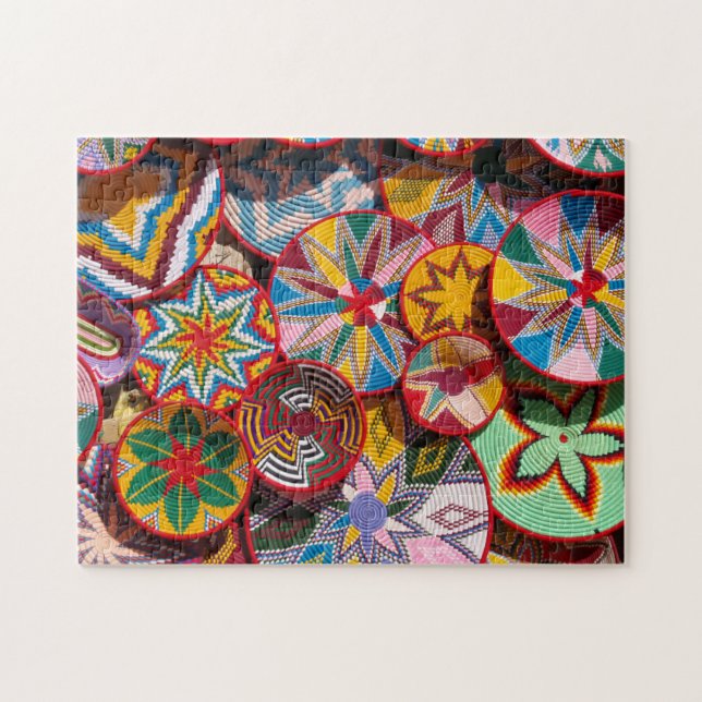 Traditionell etiopisk Basket Pussel (Horisontell)