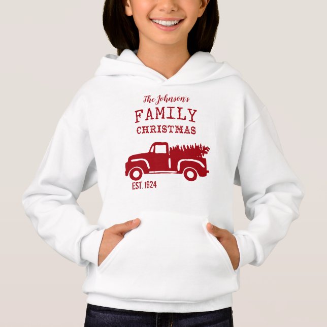 Traditionell familjejul t shirt (Framsida)