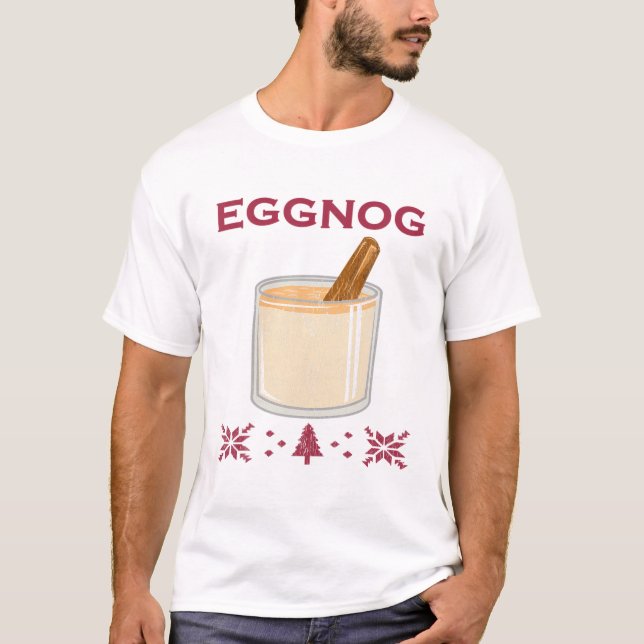 Traditionell festlig dryck, julafton t shirt (Framsida)