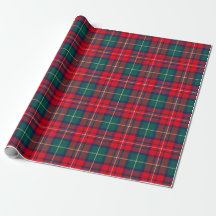 Traditionell Festlig Tartan