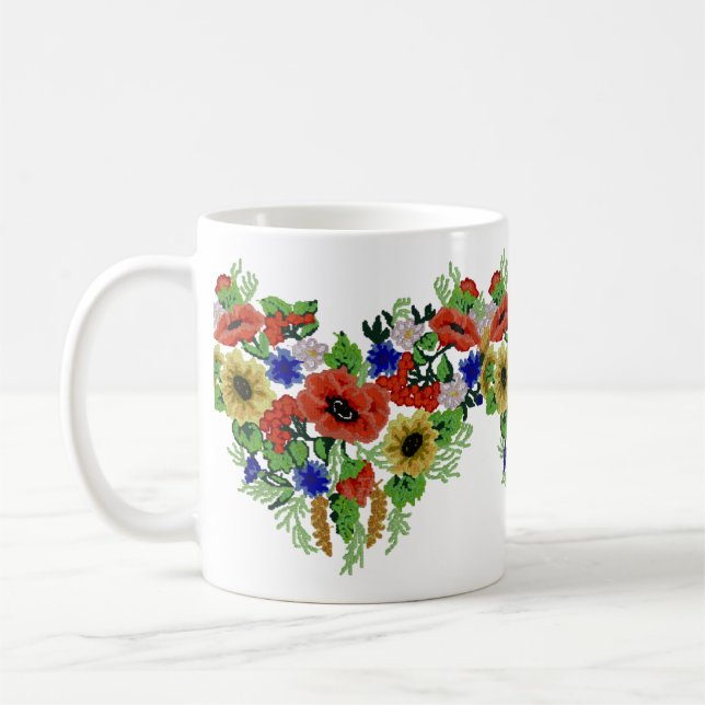 Traditionell film, rumänsk traditionell T-S-film Kaffemugg (Vänster)