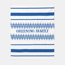 Traditionell filt för mönstrad oskärpa i familjen