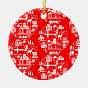 Traditionell finsk juldekoration