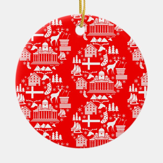Traditionell finsk juldekoration (Framsidan)