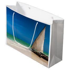 Traditionell fiskebåt på stranden