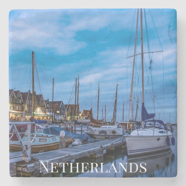 Traditionell fisketurism nattetid. stenunderlägg (Framsidan)