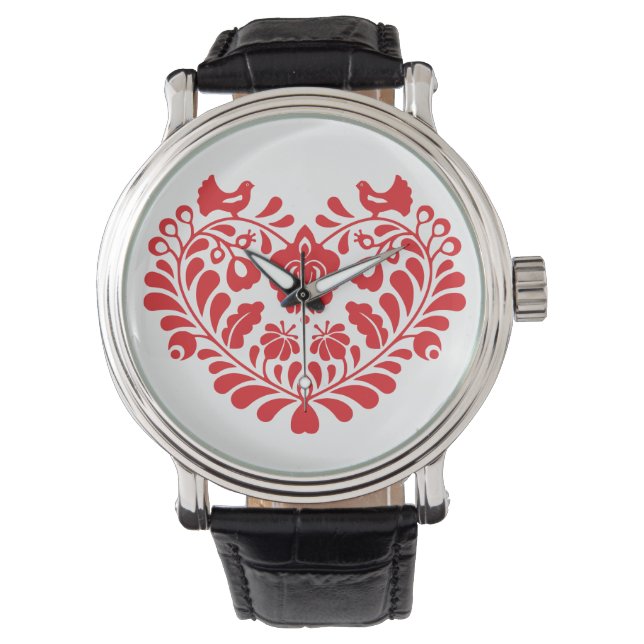 Traditionell folkbevakning armbandsur (Framsida)