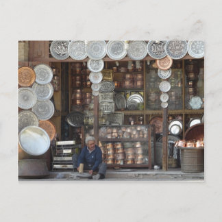 Traditionell försäljning på Isfahan Vykort