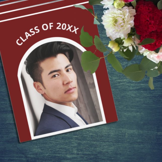 Traditionell fotopatch Studenten i Rand Inbjudningar (Skapare uppladdad)