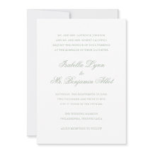 Traditionell Grönt Elegant bröllop