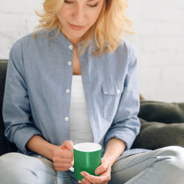 Traditionell Grönt Kaffe Mugg