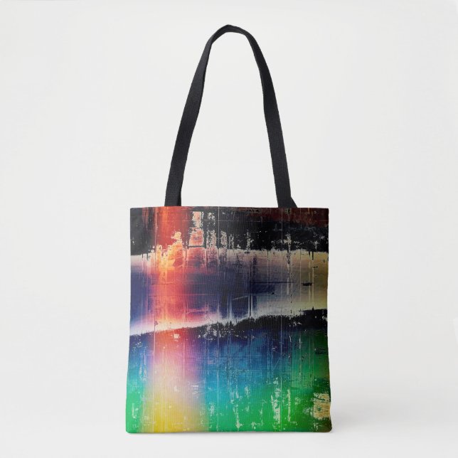 Traditionell grumlig bakgrund, skrapad struktur w tygkasse (Framsida)