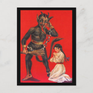 Traditionell Gruss Vom Krampus vykort