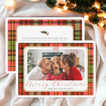 Traditionell Guld Red Pput Photo God jul