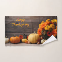 Traditionell handduk för Thanksgiving
