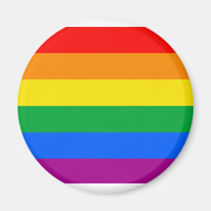 Traditionell HBTQ-stolthetsflagga Magnet