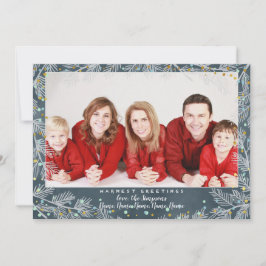 Traditionell Helgdag design/stor bild/jul Julkort