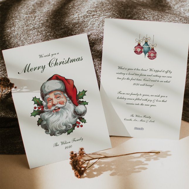 Traditionell helgjul julkort (Skapare uppladdad)