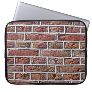 Traditionell holländsk fogning av murverk foto laptop sleeve