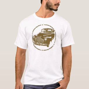 Traditionell hot rod 1941 för Chevy Coupe Tee