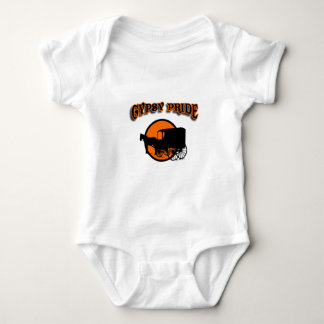 Traditionell husvagn för zigensk pride t-shirt