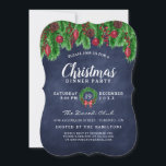 Traditionell inbjudan till julfest<br><div class="desc">Traditionell julparsinbjudan med prydnadsföremål,  gräs och plaid - Design skapat med Colorful Designs Inc. Copyright 2008-2023. All text kan ändras.</div>