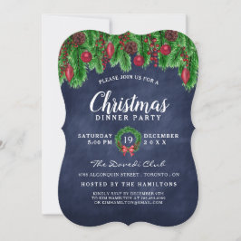 Traditionell inbjudan till julfest