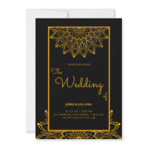 Traditionell inbjudan till klassisk elegant i mand