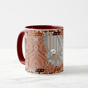 Traditionell indiansk boskap mugg