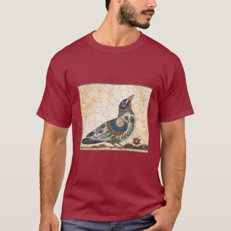 Traditionell indisk folkkonst Fågelkonst - Andlig T Shirt