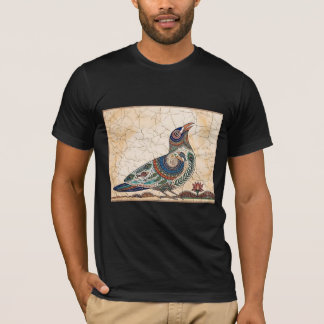 Traditionell indisk folkkonst Fågelkonst - Andlig T Shirt