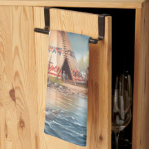 Traditionell infödd indisk teepeeterisk naturveten