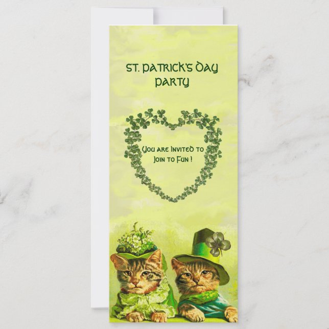 TRADITIONELL IRISH CATS ,ST.PATRICK'S DAY PARTY INBJUDNINGAR (Framsida)