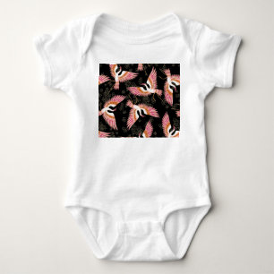 Traditionell japansk Kimono Motifs Mönster T Shirt
