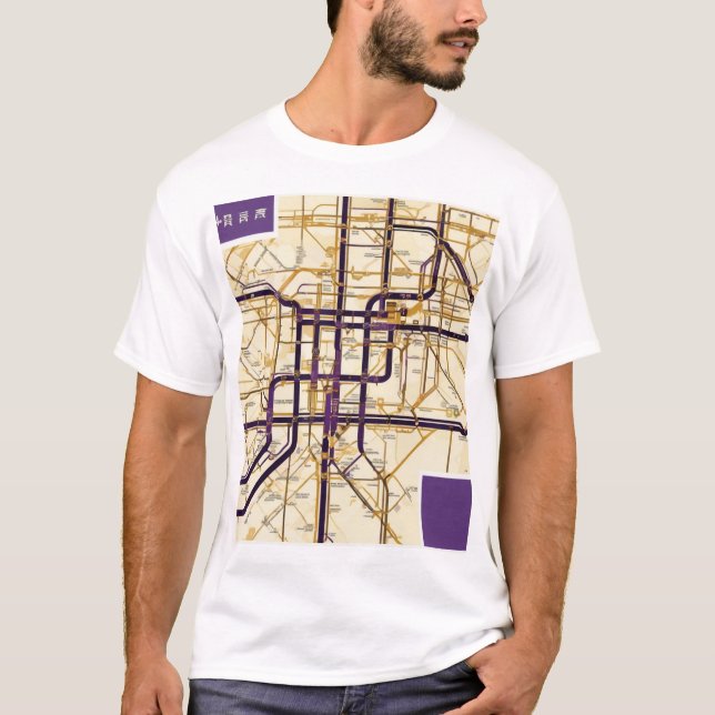 Traditionell japansk mönsterdesign 0037 t shirt (Framsida)