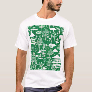 Traditionell japansk mönsterdesign 0069 t shirt