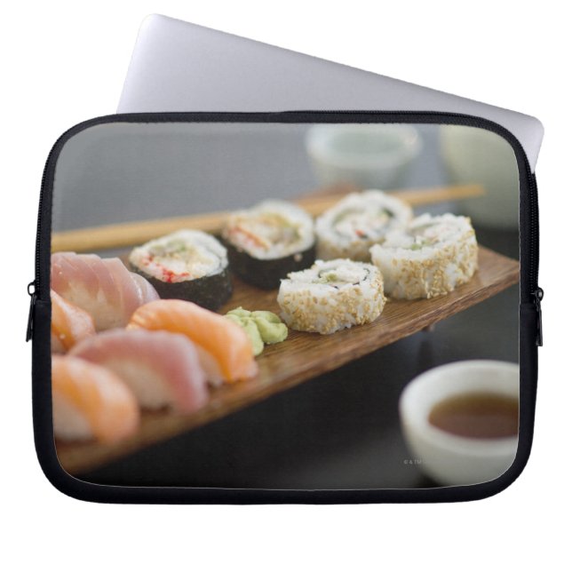 Traditionell japansk sushi laptop fodral (Framsidan)