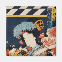 Traditionell japansk Toyohara Kunichika noble