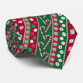 Traditionell Jul Candies Rand Mönster Slips