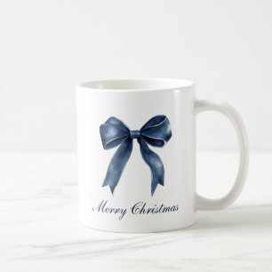 Traditionell jul med blå knut kaffemugg