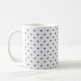 Traditionell jul med blå knut kaffemugg