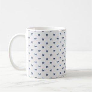 Traditionell jul med blå knut kaffemugg