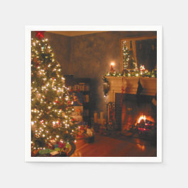 Traditionell jul pappersservett