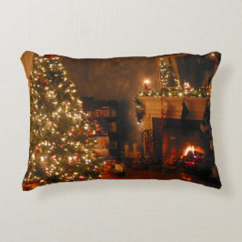 Traditionell jul prydnadskudde